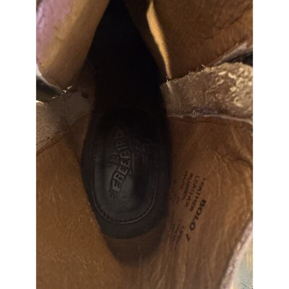 Freebird By Steven Bolo Distressed Gray Size 7- Amazing Shape - Picture 9 of 9